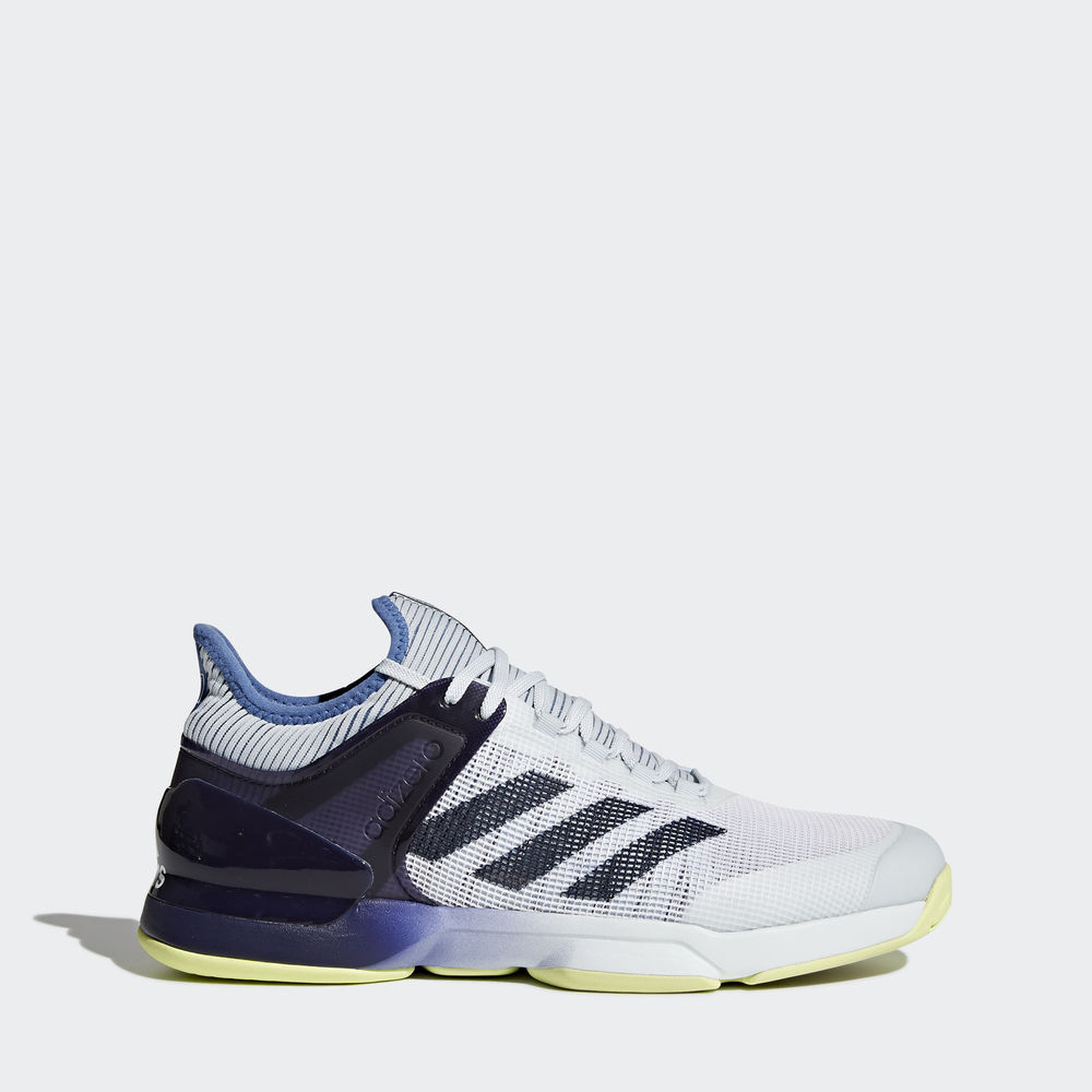 Adidas Adizero Ubersonic 2.0 - παπούτσια τένις ανδρικα - Μπλε/Κίτρινα,Μέγεθος: EU 36 – 54 2/3 (803QL